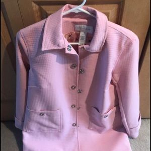 Women’s pink coat